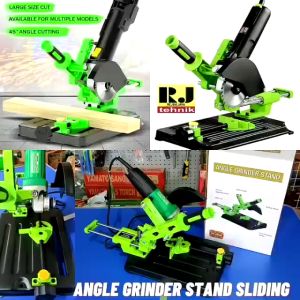 Dudukan Gerinda Tangan Sliding Stand Gerinda Dorong Angle Stand Gerinder