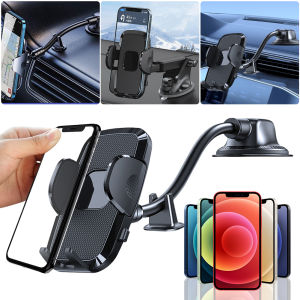COD [จัดส่งฟรี] ตัวยึดรองรับเซลล์มือถือ Dashboard พร้อมถ้วยดูด 360 หมุนโทรศัพท์มือถือแบบหมุนได้