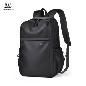LouisWill Fashion Mens Backpack Business Laptop Backpack Waterproof Backpack Outdoor Travel Backpack Large Capacity Casual Backpack Leisure Bacapack Suitable For 15.6-inch Laptop