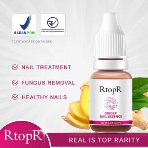 RtopR Ginger Antibacterial Nail Treatment Essential Oil Treatment Onychomycosis Paronychia Anti Fungal Nail Infection Toe Nail Nursing