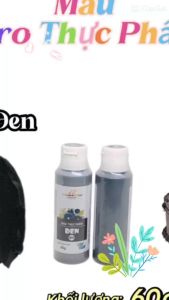 ( 1 CHAI 60G) MÀU SIRO THỰC PHẨM UNICORN_MÀU ĐEN