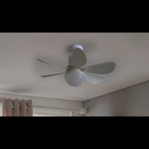 LED 30W Ceiling Fan Light E27 with Remote Control Dimmer for Living Room Study Room and Home Use Bulb Voltage 85-265V