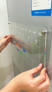SG【READY STOCK】Transparent Acrylic Sheet Perspective Sheet A4/A3 Large Transparent Mirror Acrylic Sheet Thickness 2mm/3mm Acrylic Marker Doodle Memo Memo Magnetic Board Message Writing Board Erasable/Magnetic Fridge Stickers Removable Planner Schedule透明板材