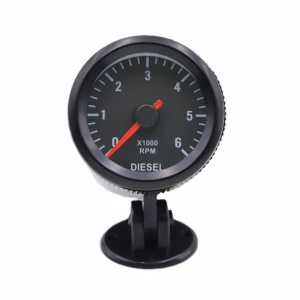 2”52MM Tachometer Diesel RPM White Light Point 0-6000 RPM Tacho Meter Electrical Gauge Meter 12V