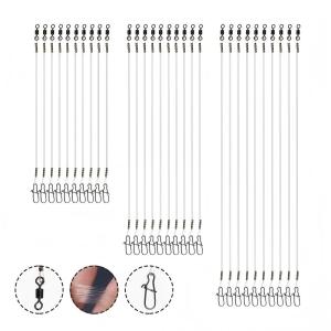 Dây Câu Cá Bằng Sợi Carbon ZYZHE 15/20/25CM Độ Bền Cao Chống Rối Dùng Cho Nước Mặn Và Nước Ngọt - Gói 30/60 Chiếc