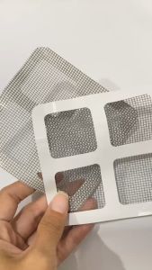 SM B-30 Stiker Saringan Rambut Hair Catcher Disposable Shower Drain Cover Untuk Lubang Air Kamar Mandi Kawat Sekali Pakai