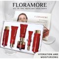 1 GIFT BOX Glowing Hydration & Moisturizing FLORAMORE Red Pomegranate Fres Glowing 6 Set. 