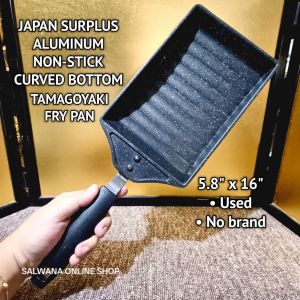JAPAN SURPLUS ALUMINUM NON-STICK TAMAGOYAKI FRY PAN • COOKING PAN