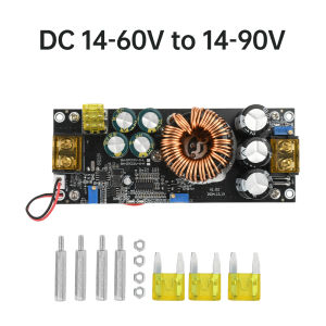 diymore | 1800W 40A DC-DC Boost Converter Step Up Power Supply Module DC14-60V to 14-90V or DC14-85V to 14-120V Adjustable Voltage Charger