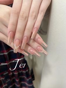 Handmade Gradient Nail Tips UV LED Light Cured Wearable Maternity Friendly Detachable Soft Color Aurora Pink Nail Art Supplies