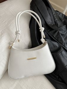 Popular Bag Female 2024 New Arrival Classy Stylish Textured Shoulder Niche Style Work Clothing Underarm Large-Capacity Crossbody Bag