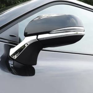 For Toyota Corolla Cross XG10 2021 2022 2023 2024 2025 Hybrid ABS Car Rearview Mirror Side Molding Cover Trim Ftame Stickers