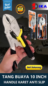 Tang Buaya Camel 10inch Tang Jepit Gagang Karet Fiber Panjang 25cm ALAT PERKAKAS TERMURAH