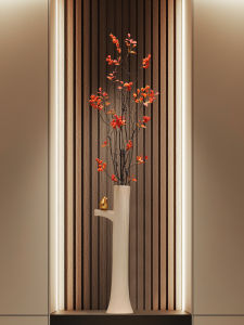 วัตถุประดับตกแต่งบ้านแบบดั้งเดิมที่ทำจากเซรามิก วัสดุอื่น ๆ ความยาวสูง ความกว้างและหนา ระดับไฮเอนด์สำหรับห้องนั่งเล่น บ้านพักชั่วคราว ประตูทางเข้า ต้นไม้ที่ต้อนรับ