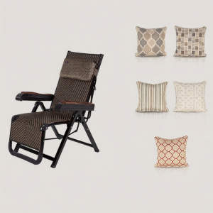 ST MIRREN | Elderly Relaxation Rattan Folding Chair