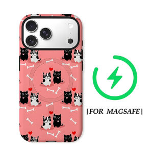 BILIBILI | Puppy Love For Magnetic Phone Case for IPhone 17 16 15 14 13 Pro Max Plus Single Double-layer tough Case