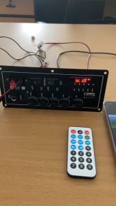 Papan Amplifier E6 Stereo Audio Bluethooth Daya 9-12 Volt
