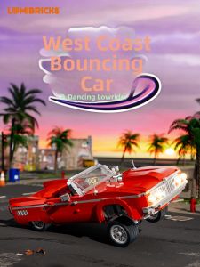 Lumibricks | Mechanical Racing Car Model West Coast Hopping Car Building Bricks