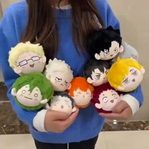 Haikyuu Anime Merchandise Kageyama Shoyo Tsukishima Troupe Keychain Comic Exhibition Tanimoto Plush Wholesale