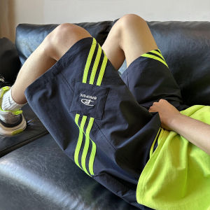 Quần Short Thể Thao Mùa Hè Cho Nam Quần Dài Năm Điểm Dệt Chéo Quần Dài Vừa Vặn Thường Ngày Quần Dài Năm Điểm