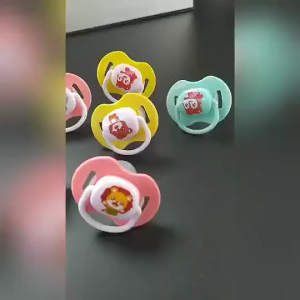 Dot Empeng Bayi Silikon Pacifier Bayi Dot Bayi Datar