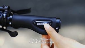 Rockbros Grip Handgrip Sepeda Lebar Double Lock Gel Shock Absorbing