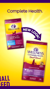 Wellness Complete Health Small Breed Dry Dog Food - 3 Life Stages | Turkey Recipe (4 lb / 12 lb)