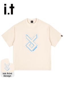FINGERCROXX | Simple Ink Print T-Shirt Short Sleeve