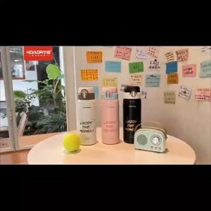 Stainless Steel Vacuum Insulated Cup Portable Outdoor Bouncing Straw Cup 直饮弹盖吸管保温杯304不锈钢