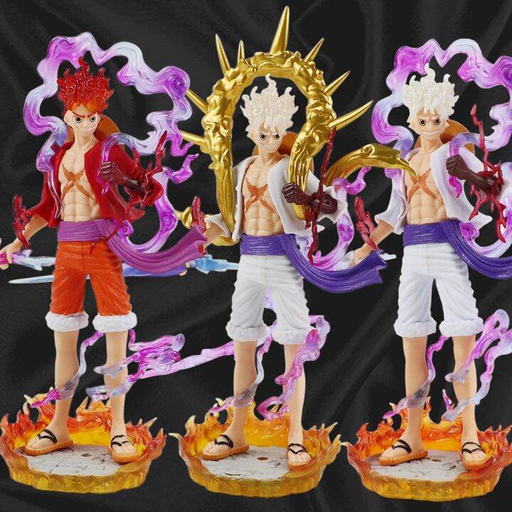 One Piece 20cm Gear 5 Nika Luffy 3 Types Figure Toys 【Ready Stock ...