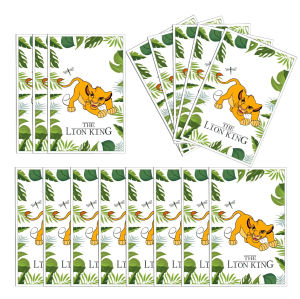 10/20/30pcs Lion King Gift Bags Birthday Party Supplies Candy Sweet Chocolate Cookies Loot Bag Favors Christmas Stocking Fillers