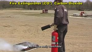 Fire extinguisher Carbon Dioxide CO2