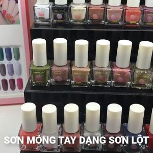 Sơn móng tay dạng lột nhanh khô bền màu không cần hơ đèn