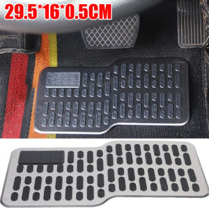 Universal Stainless Steel Car Wear-resistant Pedal Non-slip Thickened Pedal Board Main Cab Metal Repair Protective Foot Mat