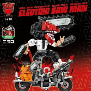 DIY Chainsaw Man Figurine Toy