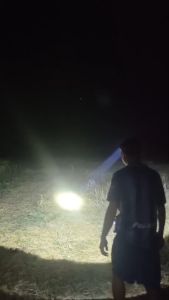 ไฟฉายคาดหัว M-100 มีขนาดน้ำหนักเบาใช้งานง่าย ชาร์จมือถือได้