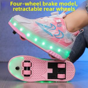 Light Up Children Roller Skates