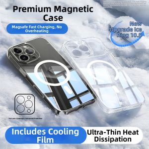 Bosie | Non-yellowing Magnetic Full Cover Anti-drop Transparent Protective Phone Case