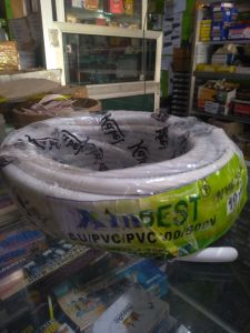 Kabel kawat tembaga 2x15 XINBEST SNI 10M