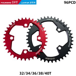 Fouriers | FOURIERS 94PCD MTB Bike Chainring 4 Bolt ROUND Chainring 32/34/36/38/40T for 7-11 Speed Bike Chain