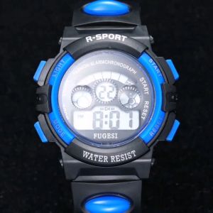 Jam Tangan Kids Sports Watch Digital Led Waterproof Kalis Air Boys Girls Kanak Lelaki Wanita Wristwatch coolboss SYNOKE