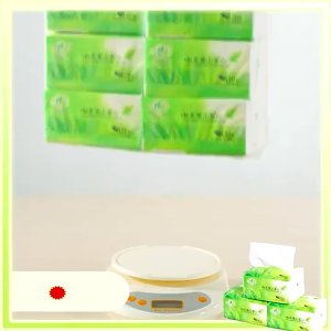 1pack GreenTea Tissue 0.85kg 3ply(300 sheets x 8 Packs) Organic Green Tea Facial Tissue Paper Towel