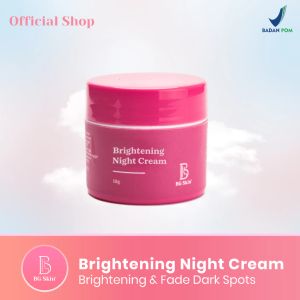 BG SKIN Brightening Night Cream original kulit normal