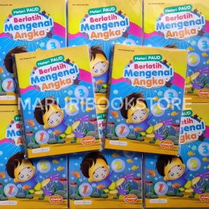 Paket 6 Buku Materi PAUD Untuk Belajar Anak - Kurikulum Merdeka