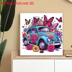other | 2D/Flat1 Diamond Painting Frameless Painting House Pattern Canvas Material Ideal Gift for Bedroom Living Room Corridor