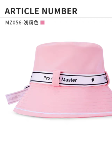 PGM New Golf Hat Womens Sunscreen Cap Korean Style Fisherman Hat Sunshade Print Fashion Sports Hat Casual Breathable Medium Thickness