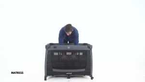 Akeeva Luxury Playpen w/changer and snoozer (Sage)