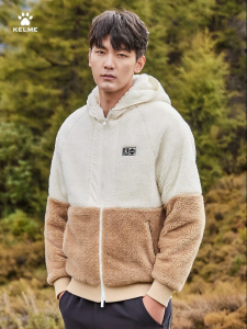 Kelme | Warm Lamb Fleece Winter Hooded Jacket
