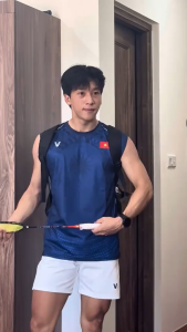 Áo Cầu Lông Quần Cầu Lông Bộ Cầu Lông Nam Nữ Chuyên Nghiệp Vải Thoáng Khí A973 - V Badwear