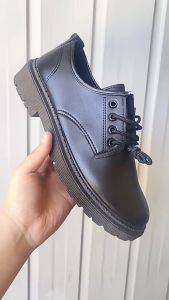 Mens Korean Martin Boots School Black Leather Shoes For Men Height Increasing Fashion Chelsea Boots